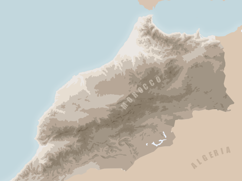 Raid Marruecos | Maroc Challenge | Mapa spring 2020