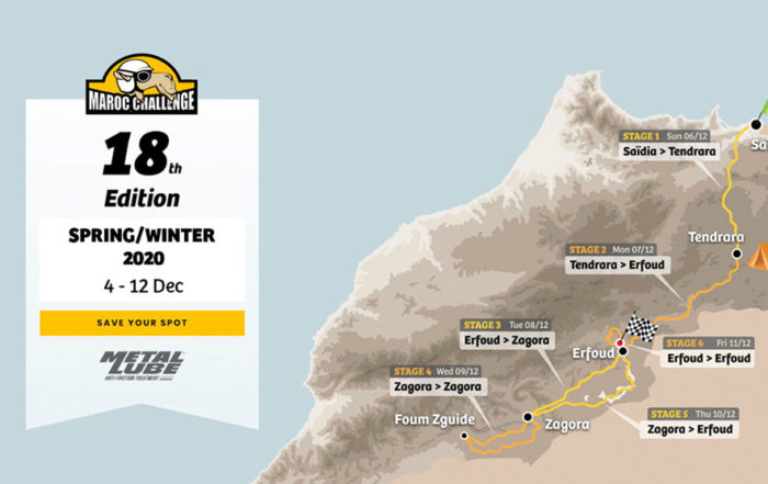 Raid Morocco | Maroc Challenge | Winter 2020 map